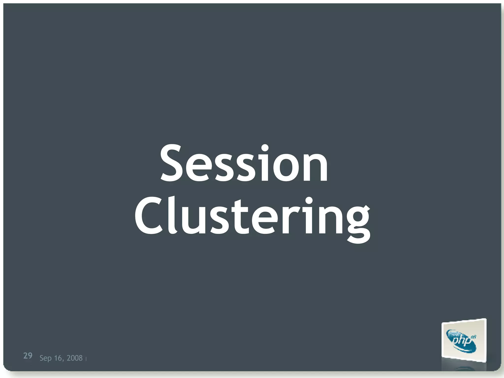 Session Clustering 