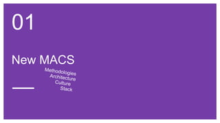 New MACS
01
 