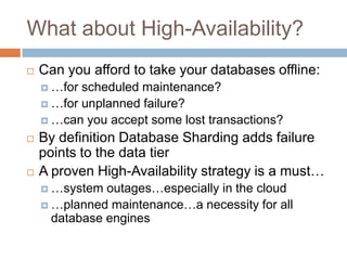 Scaling SQL and NoSQL Databases in the Cloud | PPTX