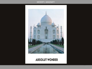 MODIFY, MAGNIFY
 