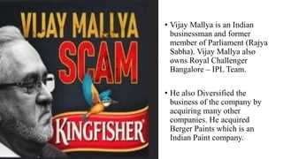 Scams and the historical scandals took place in India | PPTX