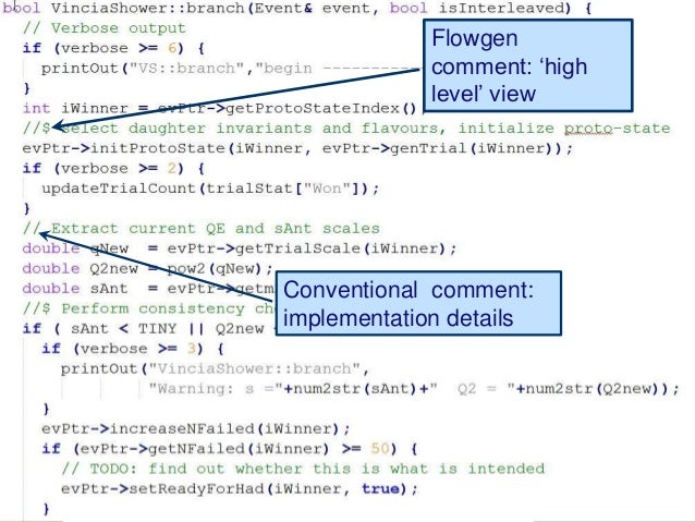 Flowgen: Flowchart-Based Documentation Framework for C++