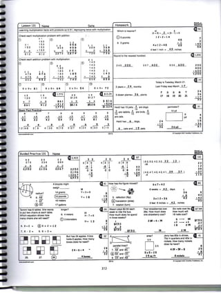 Pages 1-2 Gr3 Math