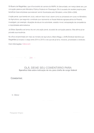 Blairo Maggi e o superintendente enroladão