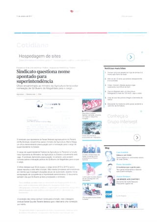 Blairo Maggi e o superintendente enroladão