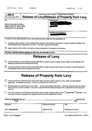Levy Release
