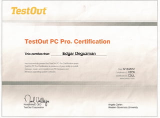 testout pc pro certification jobs testout pc pro certification jobs