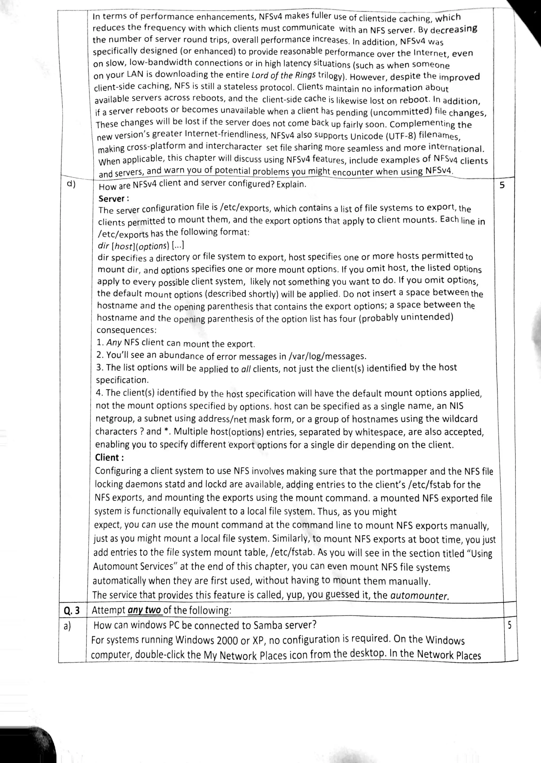 solve pratical and imp quseation and solution for bscit