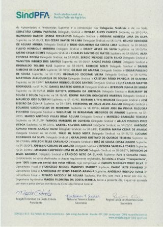 Ata final e Resolução da CEC - Eleições SindPFA 2014