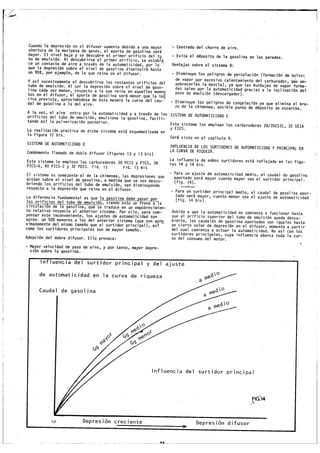 Cursillo de Carburación Solex.