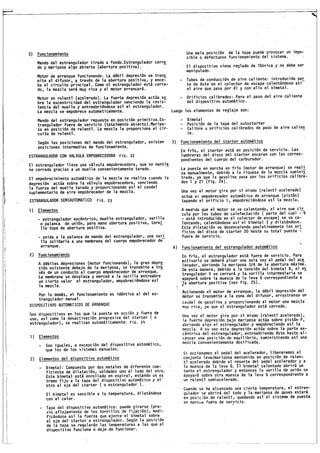 Cursillo de Carburación Solex.