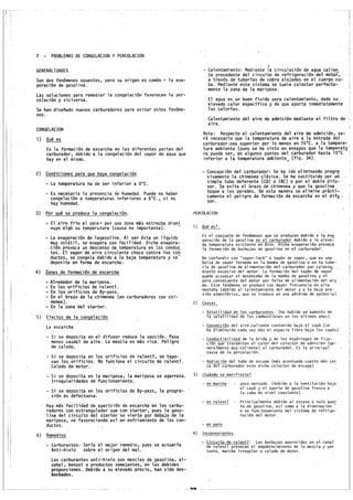 Cursillo de Carburación Solex.