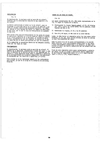 Cursillo de Carburación Solex.