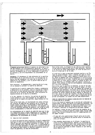 Cursillo de Carburación Solex.
