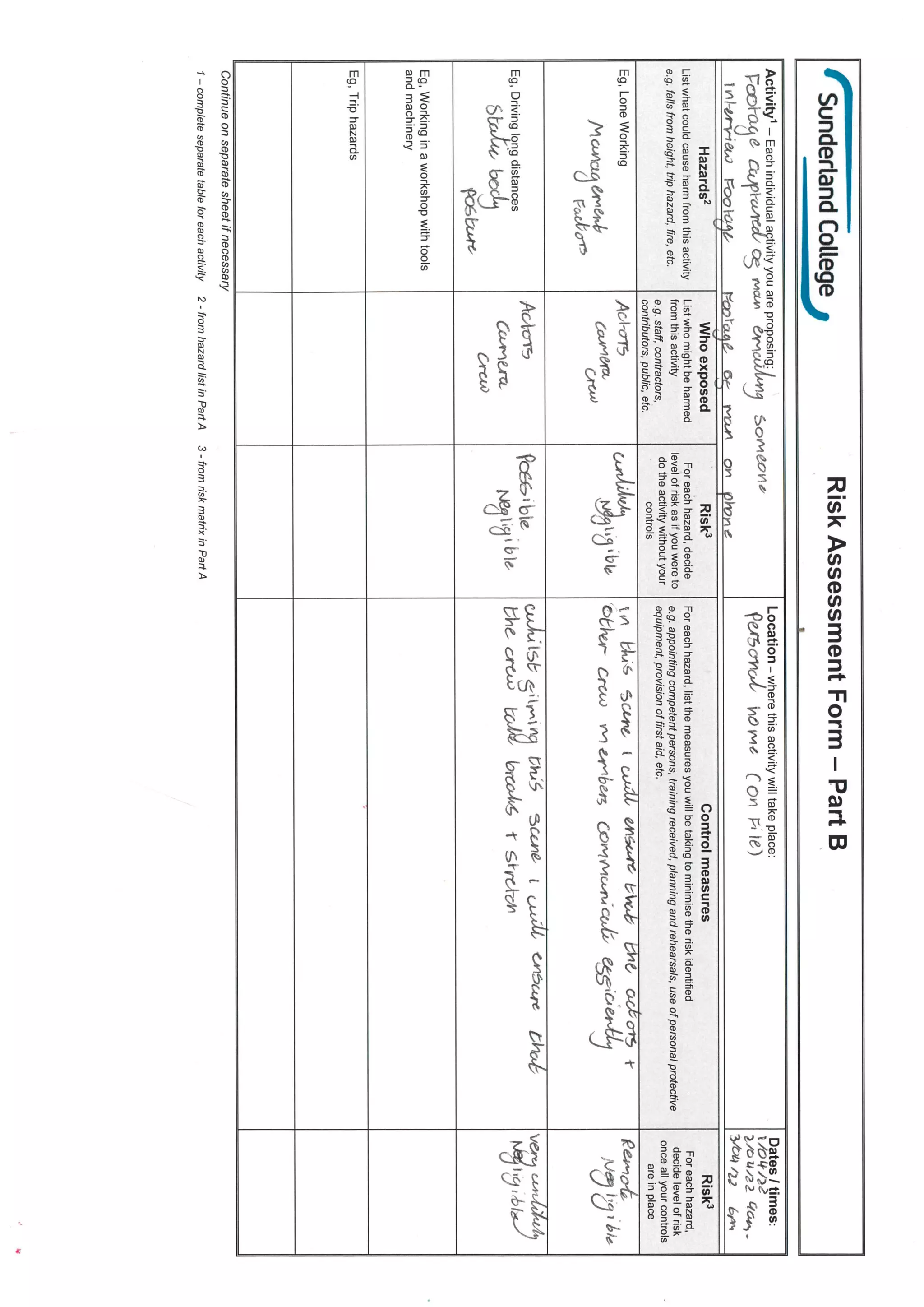 Risk Assessment House | PDF