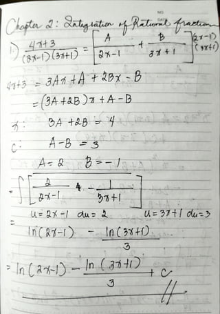 Integral Calculus for beginners and experts