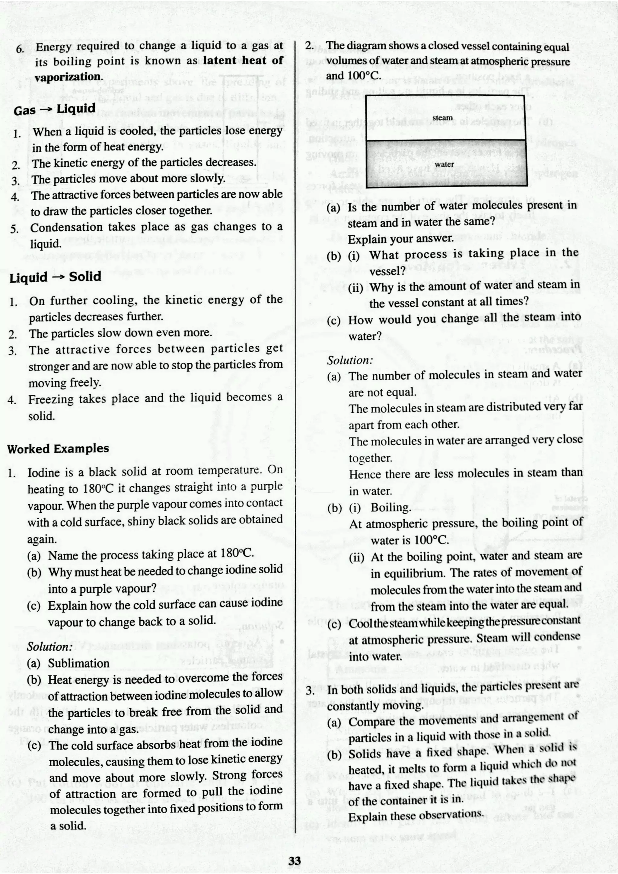 Full notes on kinetic particle theory