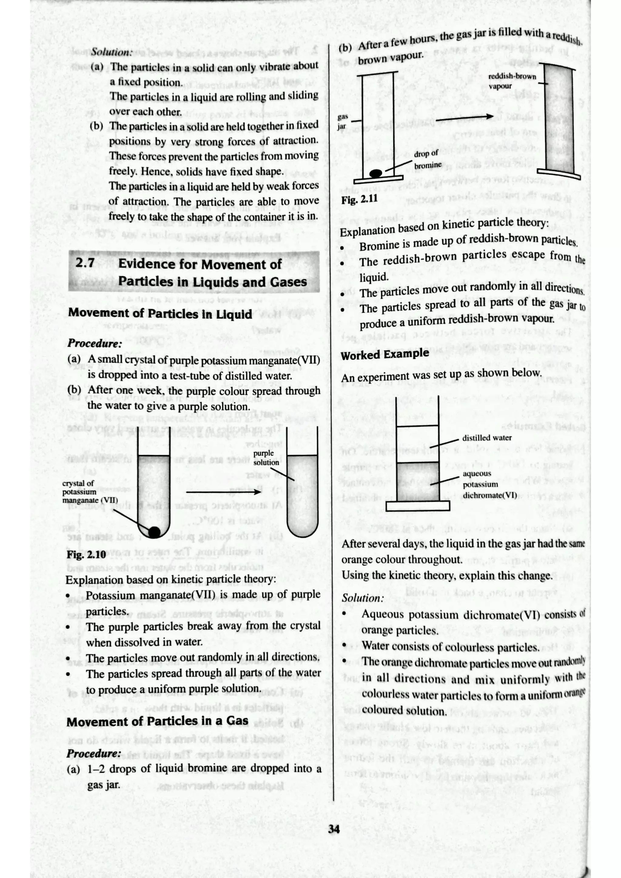 Full notes on kinetic particle theory
