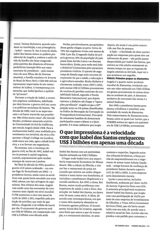 ANGOLA - Como roubar US$ 3 Bilhões