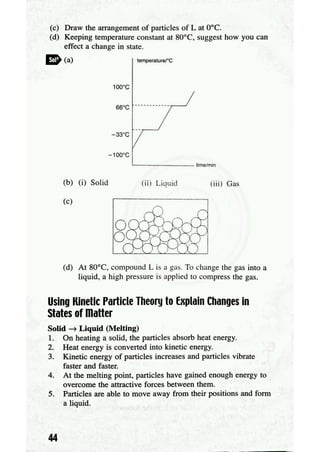 Quick notes on kinetic particle theory