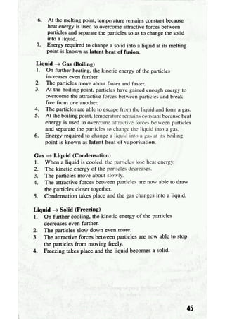 Quick notes on kinetic particle theory