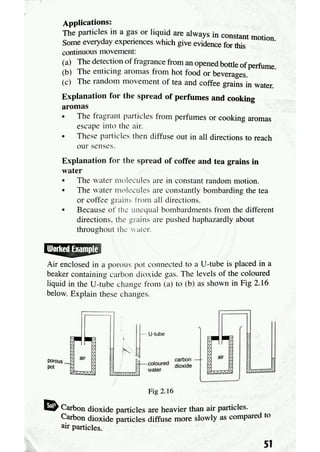 Quick notes on kinetic particle theory