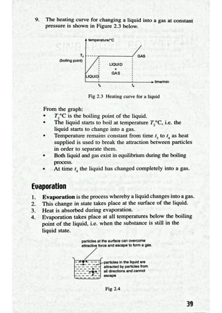 Quick notes on kinetic particle theory