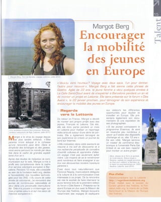 Article Encourager la mobilité des jeunes en Europe