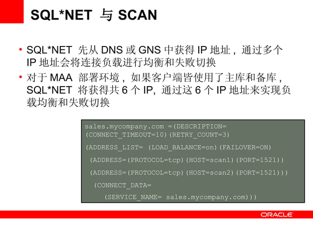 SINGLE CLIENT ACCESS NAME (SCAN) | PPT