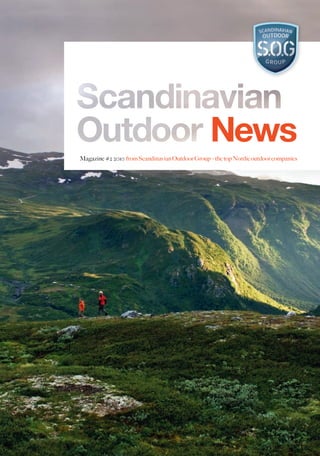 News
Magazine #2 2010 from Scandinavian Outdoor Group – the top Nordic outdoor companies
 