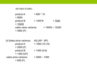 Standard Costing and Variance Analysis Problems and solutions.pptx