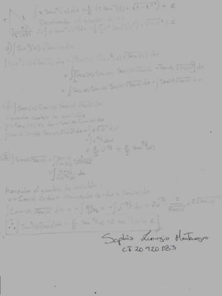 Scaneo de ejercicios