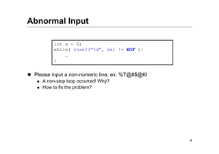 Funções, Scanf, EOF | PPT