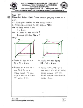 Geometri Tiga Dimensi