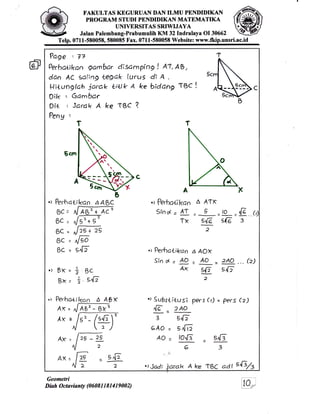 Geometri Tiga Dimensi