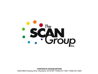 CORPORATE HEADQUARTERS W222 N625 Cheaney Drive, Waukesha, WI 53186 • P(262) 521-1365 • F(262) 521-3265 