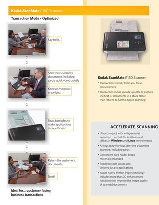 Scan mate i1150 i1180 family brochure anz_lo | PDF