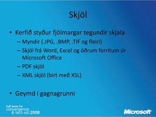Scannata for Dynamics AX and OCR recognition | PDF