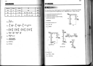 Structural Analysis - Virtual Work Method | PDF