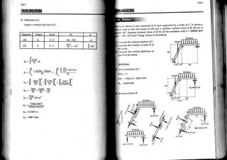 Structural Analysis - Virtual Work Method | PDF