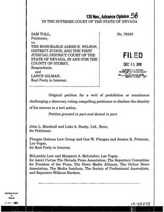 Independent News Publisher Mostly Prevails In Defamation Case Filed B