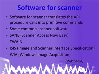 Scanner | PPT