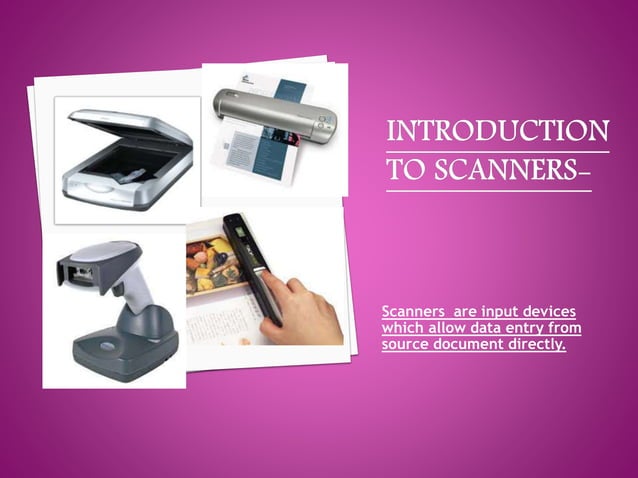 Scanners | PPT
