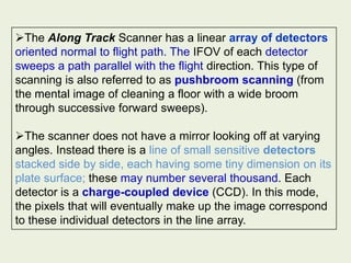 Scanners, image resolution, orbit in remote sensing, pk mani | PPTX