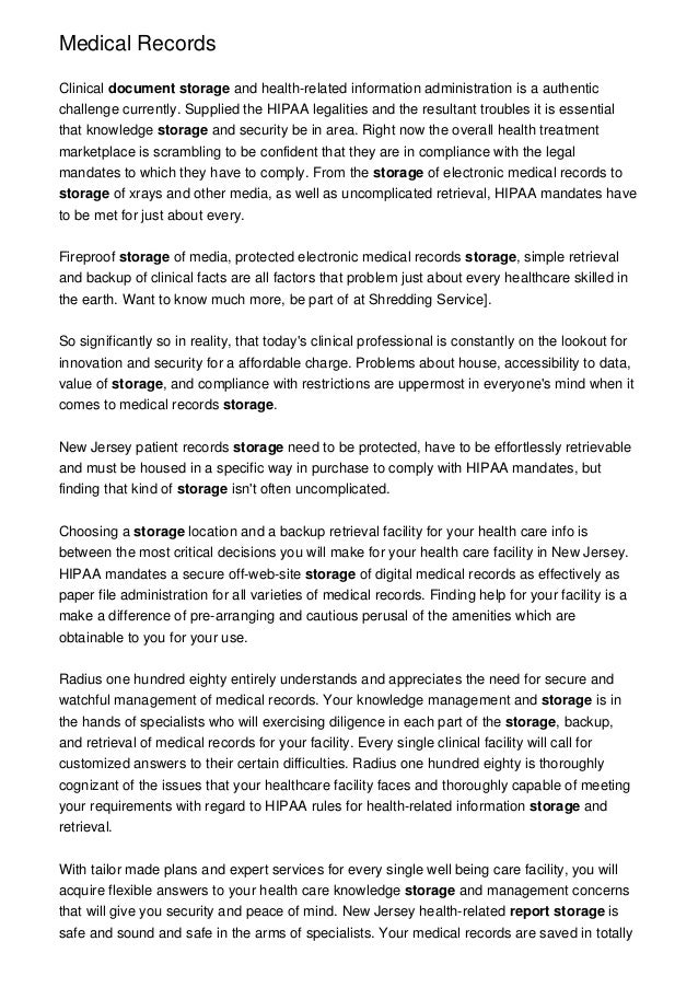 Hipaa Medical Records Storage Dandk Organizer