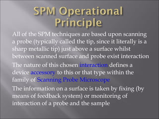 Scanning probe microscope | PPT