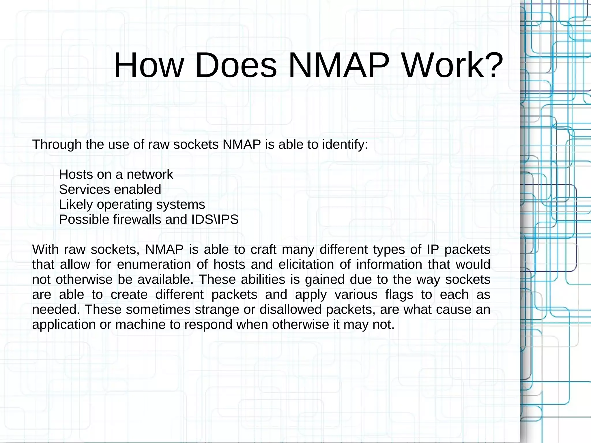 Scanning with nmap | ODP | Computer Networking | Computing