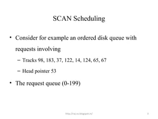 Scan scheduling 50 1 | PPT image.