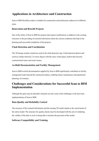 Scan to BIM Overview: Your Complete Guide | PDF