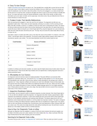 Scan Tool Code Report.pdf Scan tool basics | PDF